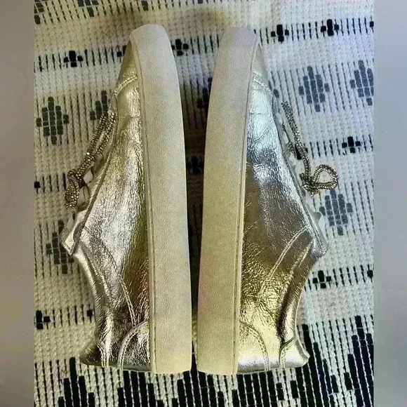 Silver Women's Sneakers - Picture 5 of 7